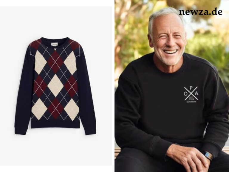 Wie style ich diesen Opa Pulli stilvoll und modern im Alltag